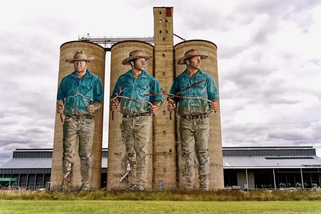 Day 2: Barraba Silo Art